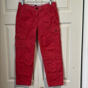 Tommy Hilfiger salmon color Cargo Pants with Durable Stitching